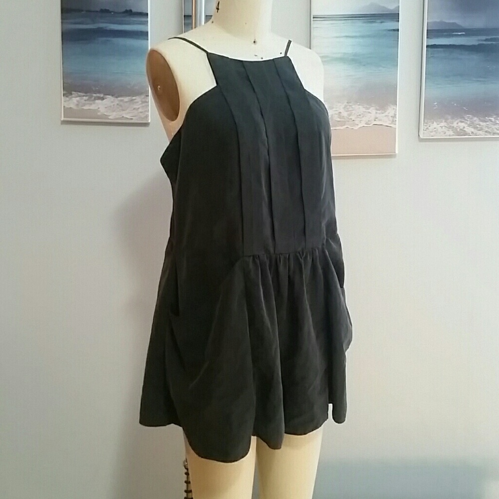 Kimchi Blue Grey Alex Playsuit